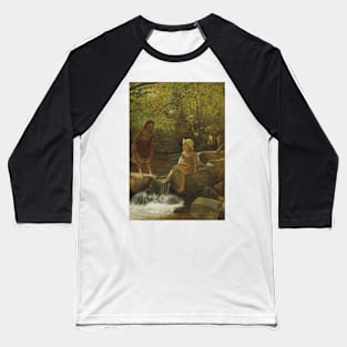 Cooling Their Toes by John George Brown Baseball T-Shirt